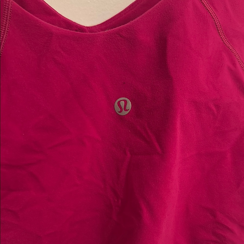 lululemon athletica Ripened Raspberry Crop Top - Picture 3 of 3